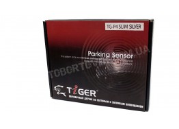 Парктроник Tiger TG-P4 Slim Silver